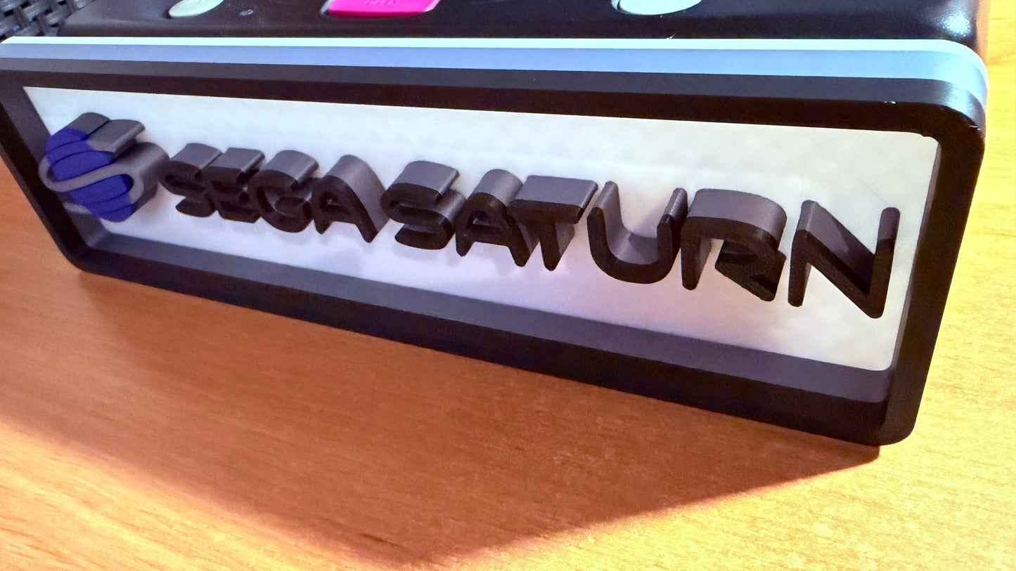 Plaque decorative - Sega Saturn