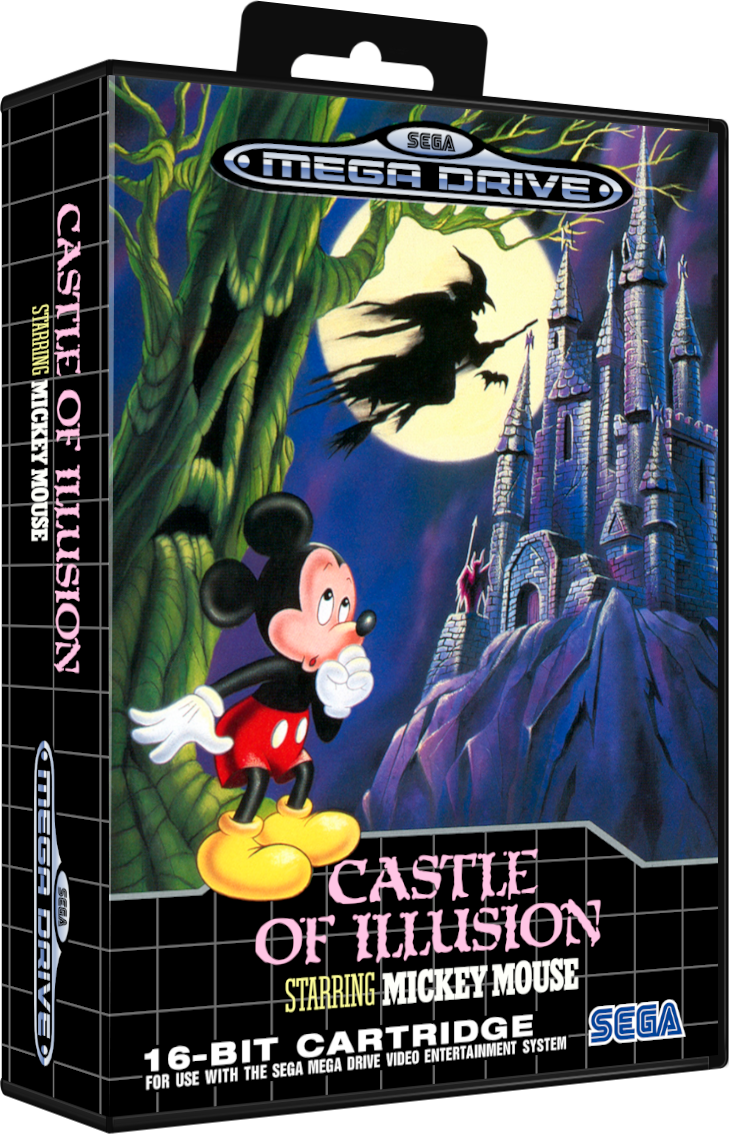 Sega MegaDrive - Castle of Illusion (Reproduction)