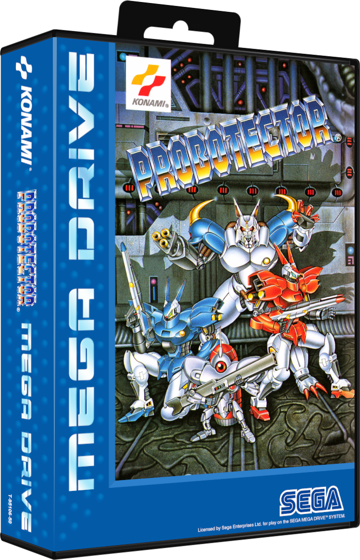 Sega Megadrive - Probotector (Reproduction)