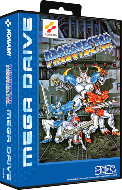 Sega Megadrive - Probotector (Reproduction)