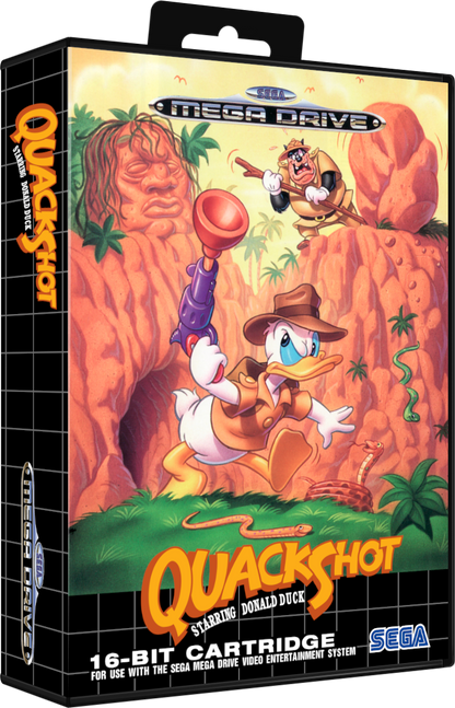 Sega MegaDrive - Quackshot (Reproduction)
