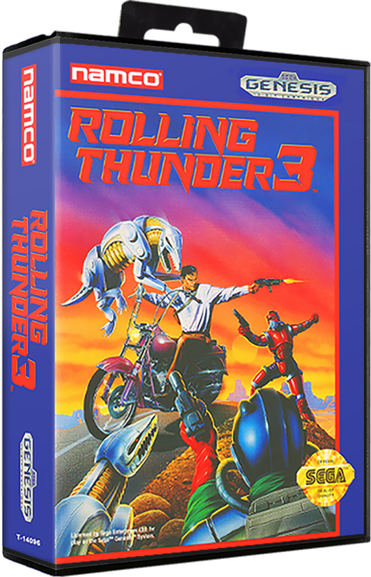 Sega Megadrive - Rolling Thunder 3 (Reproduction)