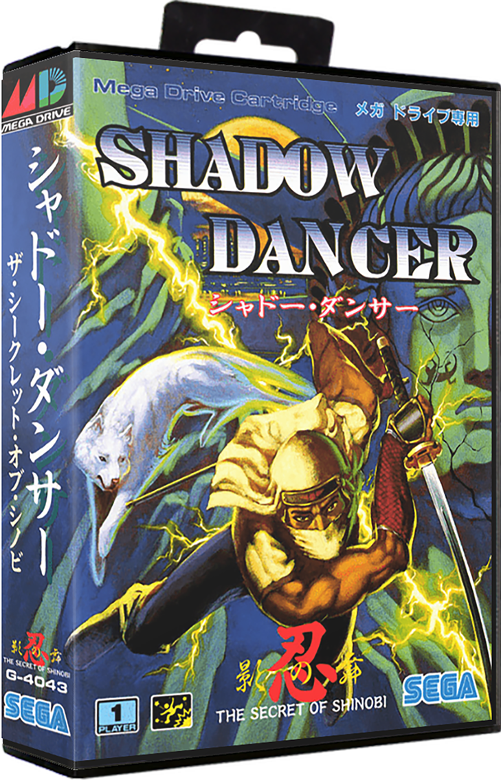 Sega Megadrive - Shadow Dancer - Japan (Reproduction)