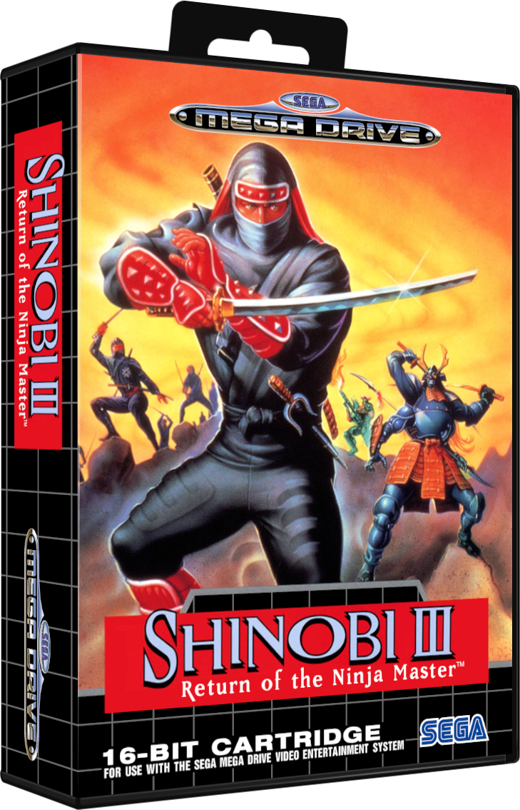 Sega Megadrive - Shinobi III (Reproduction)