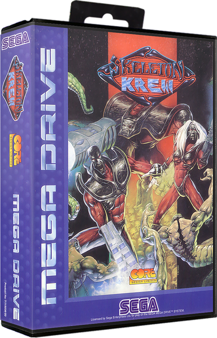 Sega Megadrive - Skeleton Krew (Reproduction)
