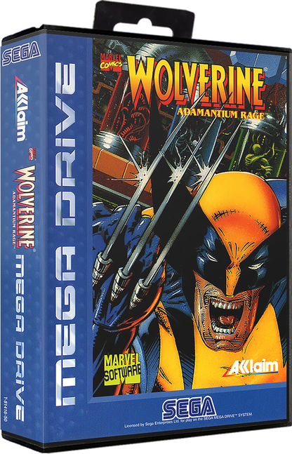 Sega Megadrive - Wolverine Adamantium (Reproduction)