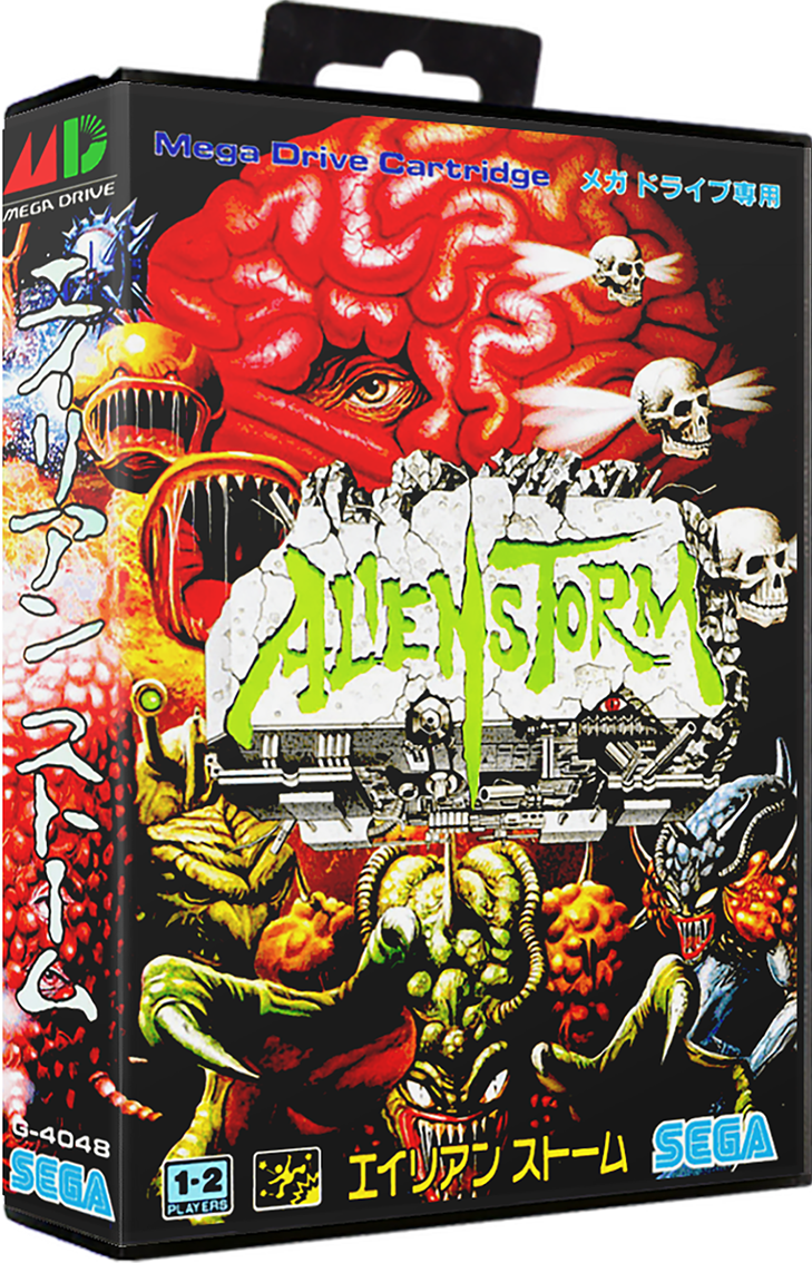 Sega Megadrive - Alien Storm (Reproduction)