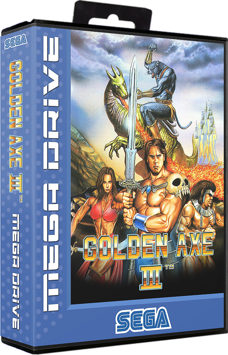 Sega Megadrive - Golden Axe 3 (Reproduction)