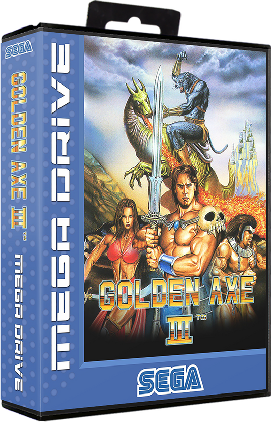 Sega Megadrive - Golden Axe 3 (Reproduction)