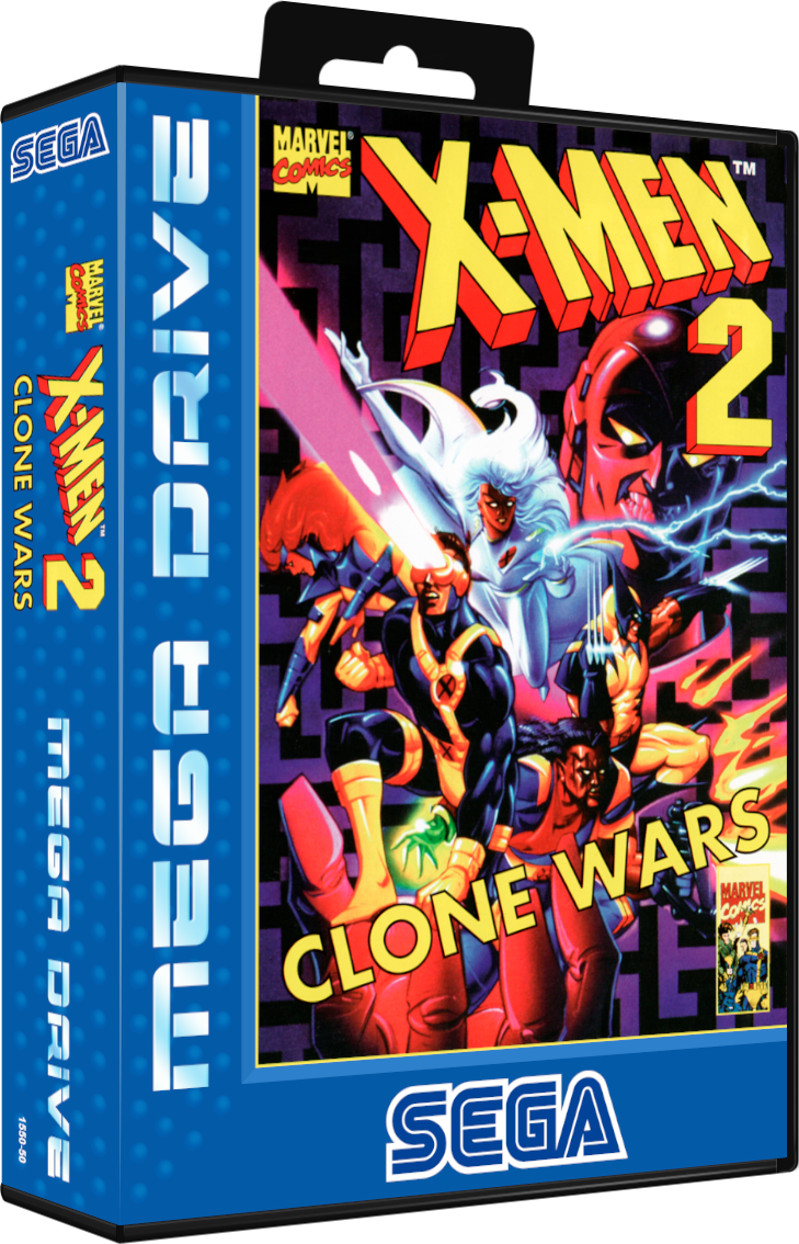 Sega Megadrive - Xmen2 - Clone Wars (Reproduction)